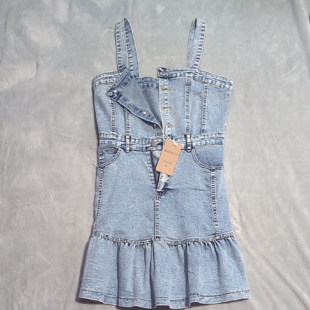 Denim Mini Dress